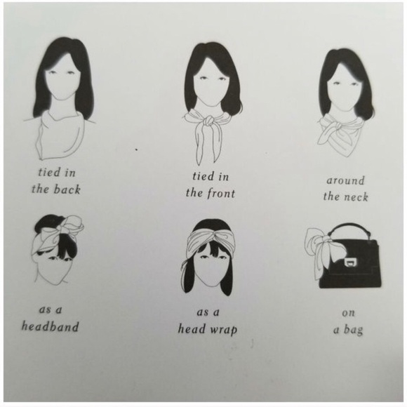 BCBGMaxAzria Floral Skinny Scarf . - Picture 8 of 8